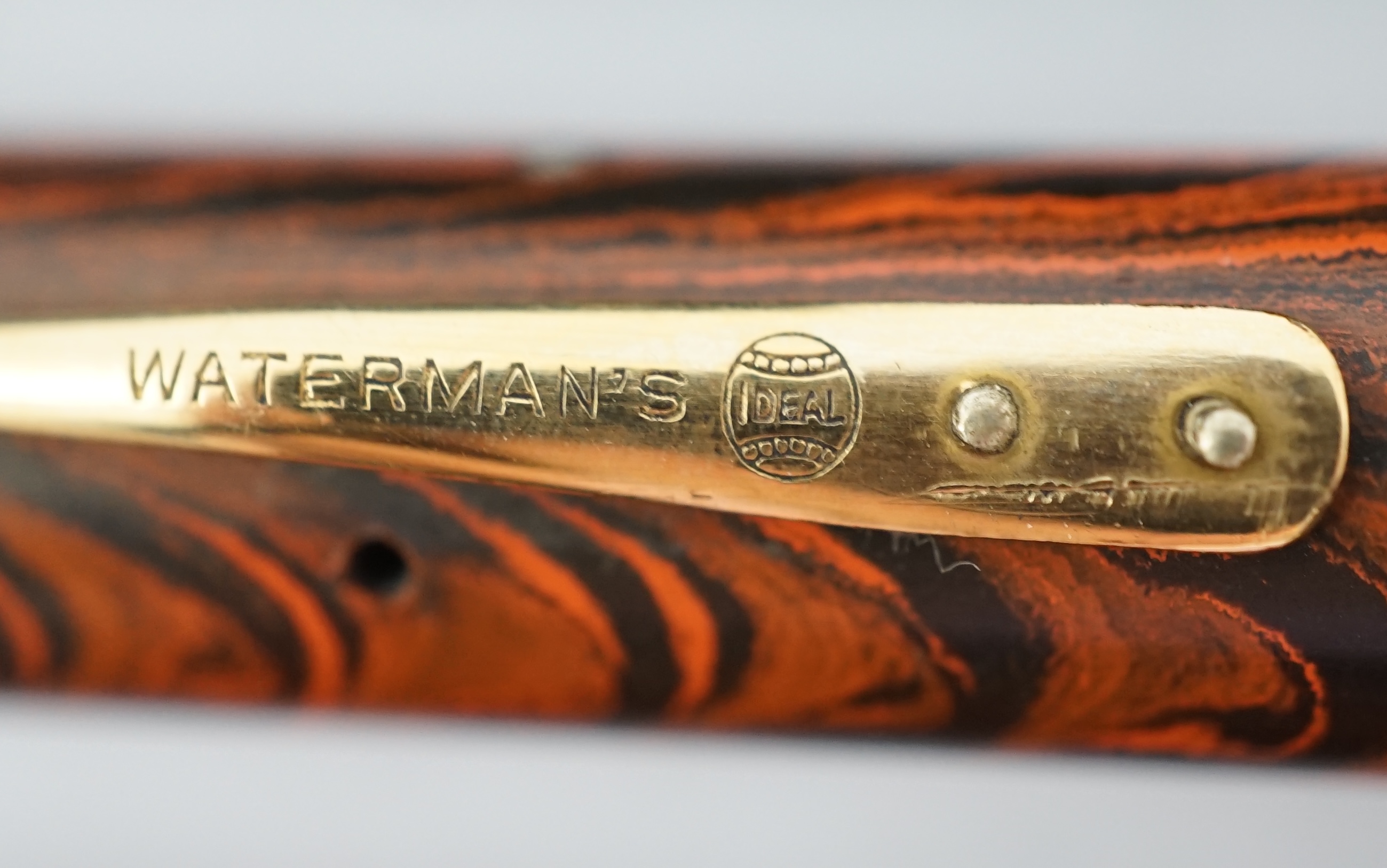 Three Waterman fountain pens to include No's 7, 52 and 52v